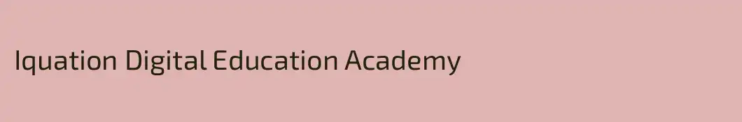 Iquation Digital Education Academy